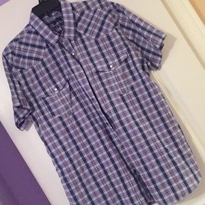 Men’s XL button down, western style, shirt
